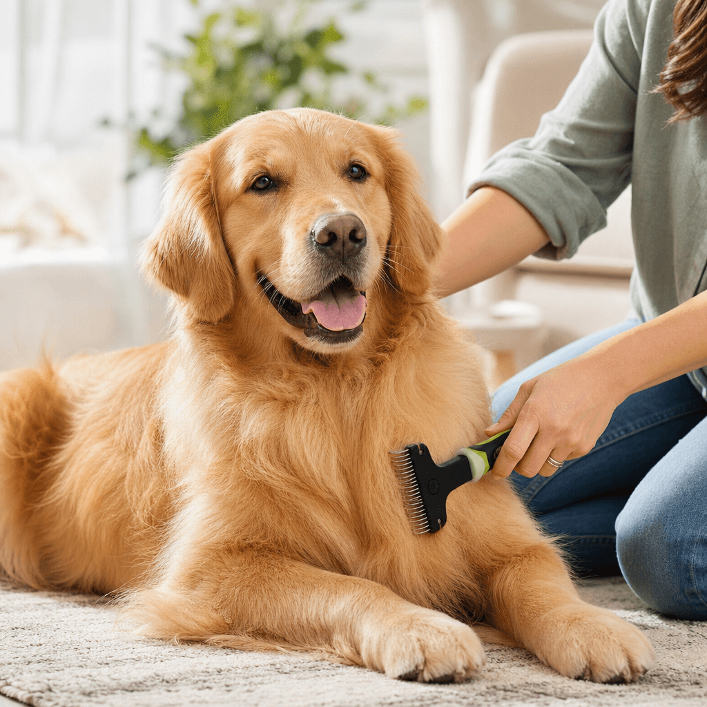 Pawloumi KnotEase 2-in-1 Dematting Brush